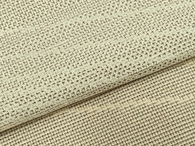 平和屋着物▽訪問着 単衣 紬地 斜縞 正絹 逸品 AABC0249fy