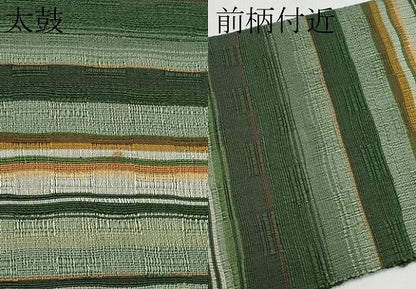 平和屋着物●極上 首里 總ロートン織 道屯織 八寸名古屋帯 手おり紬 首里花織・手花織 なかいま手織工房 証紙付き 逸品 未使用 CYAA3606s5