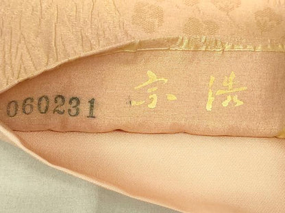 平和屋着物◎全通柄袋帯　ふくれ織　藤花房　金彩　暈し染め　正絹　逸品　DAAX7237qp