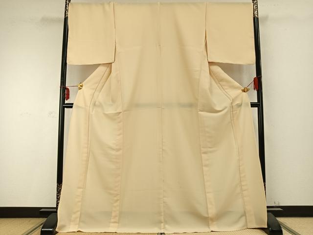 平和屋着物▽色無地 単衣 砥粉色 ロング丈 洗える着物 AABC0297fy