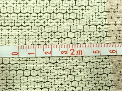 平和屋着物▽上質な紬 単衣 90亀甲 間道 正絹 逸品 AABC2201jh