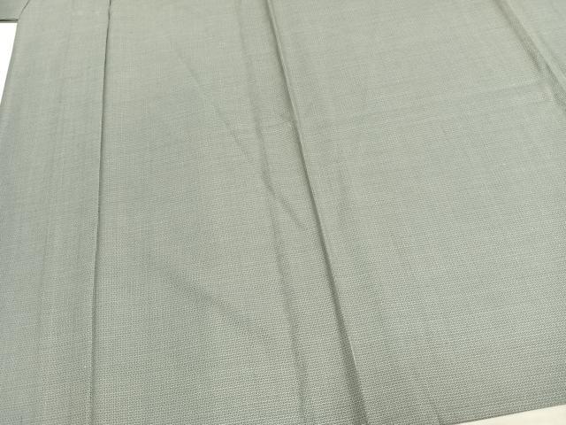 平和屋着物▽男性　お召　単衣　130亀甲　総詰め　正絹　逸品　AABC0339fy