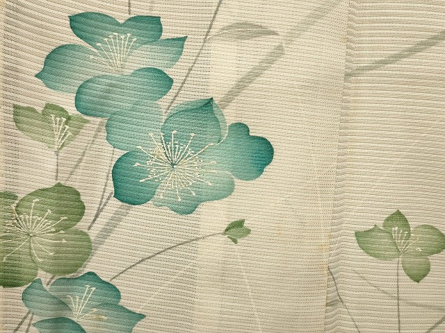 平和屋本店■夏物 小紋 絽 紗 まとめて20点 鶴 花柄 ろうけつ染め 型染め 着用可能多数 全て正絹 se3726