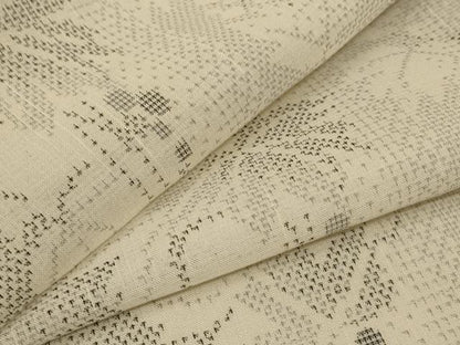 平和屋着物＊夏物　本場大島紬　夏大島　蔦の葉間道　正絹　逸品　未使用　AABC1869jd