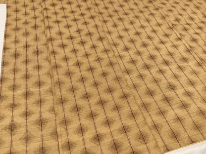 平和屋着物●上質な紬　間道　正絹　逸品　AABC2555ph