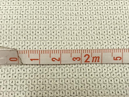 平和屋着物▽本塩沢 単衣 150亀甲 色紙花文 正絹 逸品 AABC0449fy
