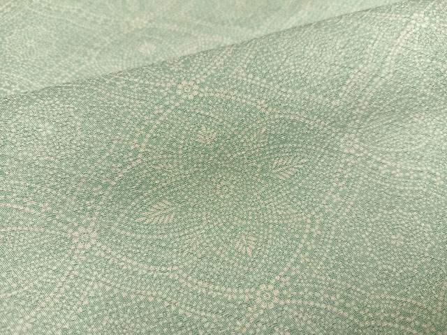 平和屋着物●上質な小紋 花尽し 正絹 逸品 AABC3325ph