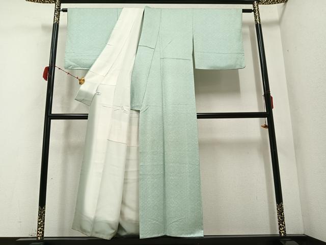 平和屋着物●上質な小紋 花尽し 正絹 逸品 AABC3325ph