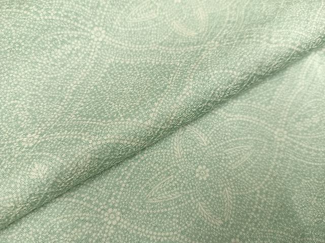 平和屋着物●上質な小紋 花尽し 正絹 逸品 AABC3325ph