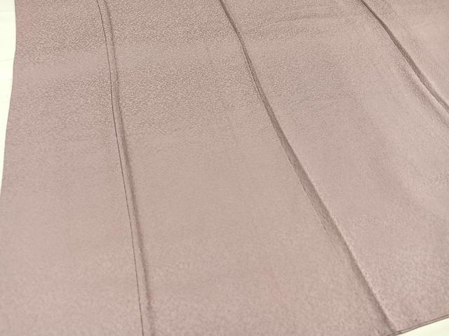 平和屋着物●上質な色無地　薄柿色　正絹　逸品　AABC3661ph
