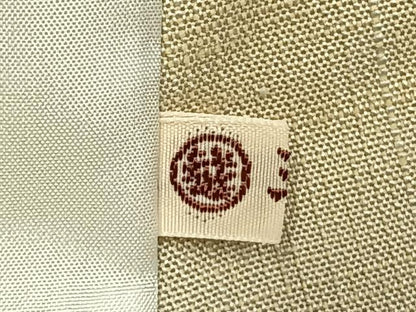 平和屋着物▽上質な紬 単衣 抽象文様 三越扱い 正絹 逸品 AABC0532fy