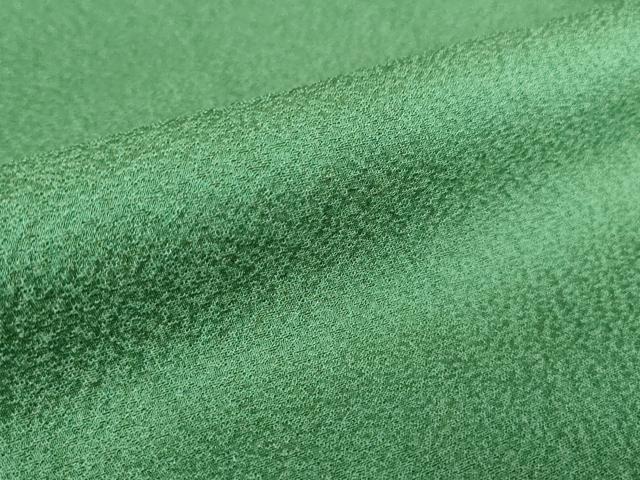 平和屋着物●上質な色無地 木賊色 正絹 逸品 DAAX3810az