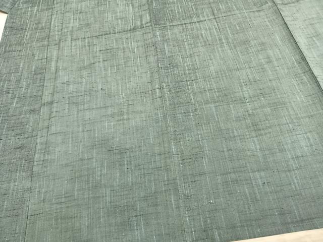 平和屋着物▽上質な紬 単衣 霞文 正絹 逸品 未使用 AABC3731fy
