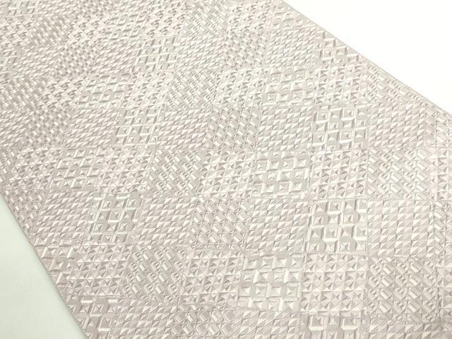 平和屋本店■極上　本場筑前博多織　大倉織物　誠之輔　八寸名古屋帯　琥珀織　逸品　DZAB1227kh5