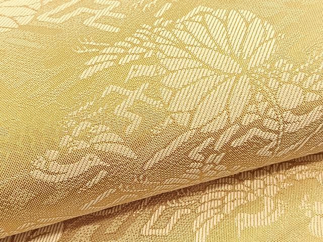 平和屋着物●両面 六通柄袋帯 唐織 徳川伝承文 金銀糸 正絹 逸品 BAAV5521hv