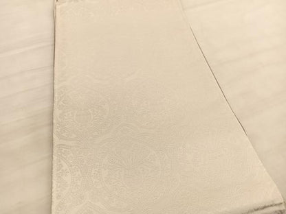 平和屋着物◎両面 六通柄袋帯 飾花文 金糸 正絹 逸品 BAAV5642hv