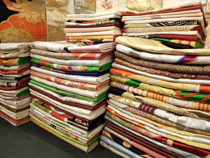 平和屋本店■袋帯 西陣 まとめて100点 鳳凰 向かい鶴 向かい蝶 花柄 佐賀錦 金銀糸 など 着用可能多数 未使用品あり 全て正絹 se3751