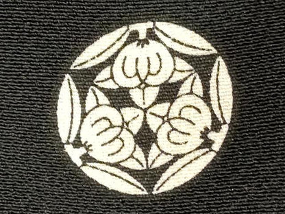 平和屋着物■豪華黒留袖　吉祥花菱文　暈し染め　金彩　正絹　逸品　DAAY3959cd