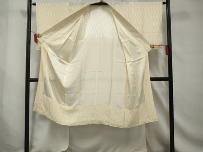 平和屋着物■長襦袢　無双仕立て　絞り　立涌文　正絹　逸品　AABC2083gw