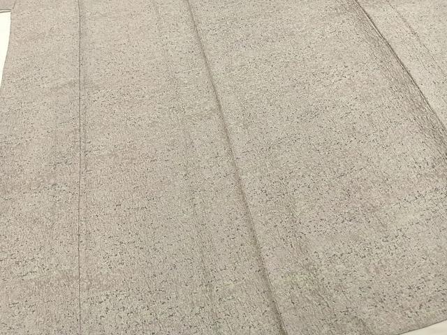 平和屋着物▽上質な小紋 単衣 霞文 正絹 逸品 AABC3771fy