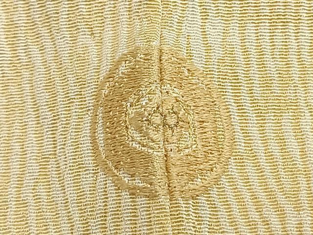 平和屋着物▽上質な小紋 単衣 杢目文 正絹 逸品 AABC3782fy