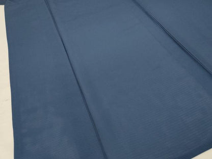 平和屋着物＊夏物 色無地 絽 鉄御納戸色 正絹 逸品 AABC6932jd