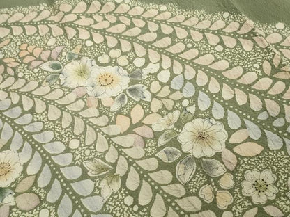 平和屋着物●訪問着　作家物　辻が花　絞り　暈し染め　正絹　逸品　未使用　CAAY8354gh