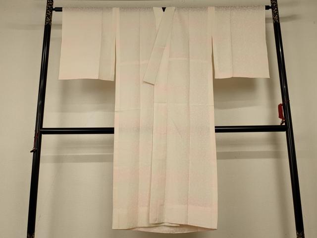 平和屋着物＊夏物 長襦袢 絽 舞桜文 暈し染め 正絹 逸品 AABC9392jd