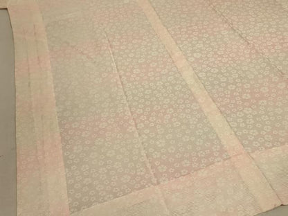 平和屋着物＊夏物 長襦袢 絽 舞桜文 暈し染め 正絹 逸品 AABC9392jd