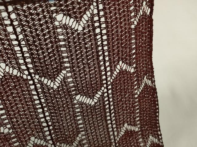 平和屋着物＊羽織・コート　反物　羽尺　スリーシーズン　春夏秋　塵除け　麗姿衣コート　矢絣　逸品　未使用　DAAW8112zzz