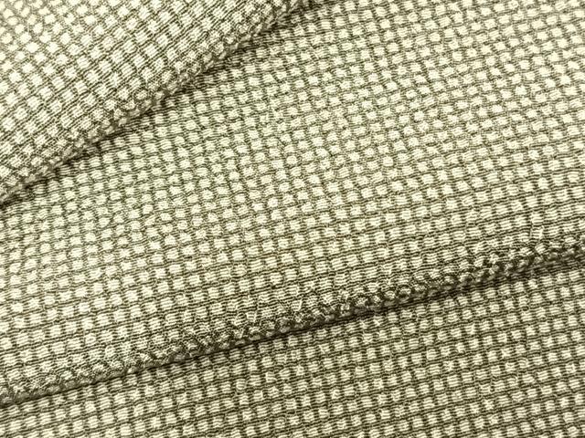 平和屋着物▽江戸小紋 単衣 角通し 正絹 逸品 AABC3991fy