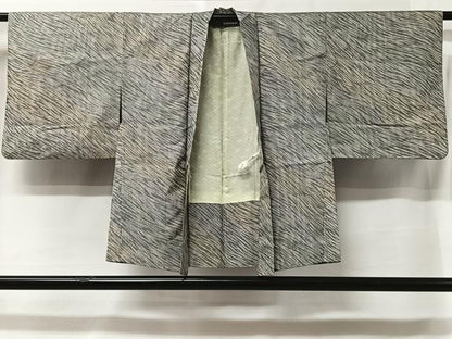 平和屋着物■羽織　抽象文様　正絹　逸品　CAAY8666ua
