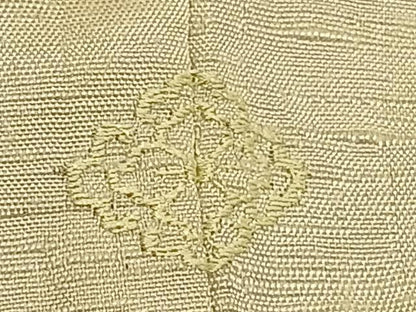 平和屋着物▽訪問着 単衣 紬地 樹林文 大丸扱い 正絹 逸品 未使用 AABC4056fy