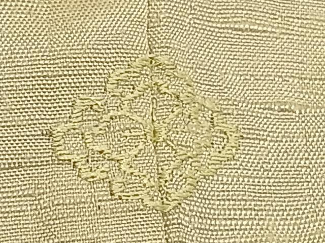 平和屋着物▽訪問着 単衣 紬地 樹林文 大丸扱い 正絹 逸品 未使用 AABC4056fy