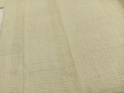 平和屋着物＊夏物 小紋 紗 幾何学文様 AABC4046fy
