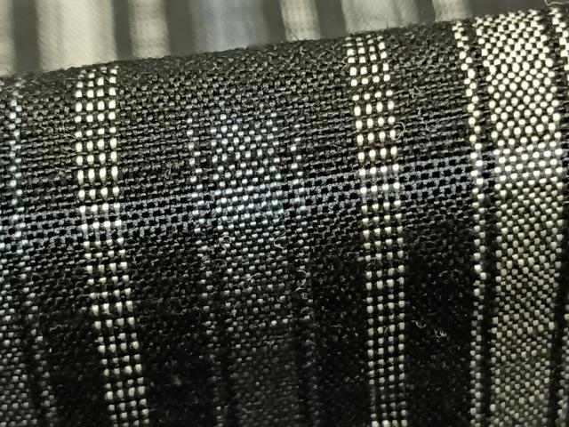 平和屋着物▽上質な紬 単衣 抽象文様 正絹 逸品 AABC4059fy