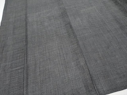 平和屋本店＊極上　夏物　石川県指定無形文化財　能登上布　本麻手織上布　100亀甲　総詰め　檳榔子染色地　逸品　未使用　CYAA3694s5