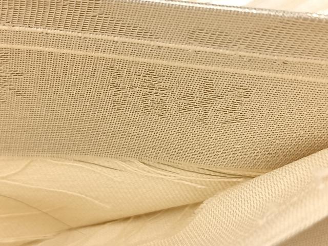 平和屋着物◎六通柄袋帯 京洛百景 清水 銀糸 正絹 逸品 BAAV6412yc