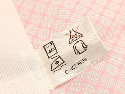 平和屋着物[]七五三　女の子　７歳　祝着　四つ身　襦袢(単衣・半衿刺繍)セット　御所車雪輪花蝶文　暈し染め　金彩　逸品　DAAY3153ma