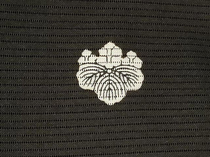 平和屋着物＊夏物 黒留袖 絽 花鳥文 金彩 洗える着物 AABC9927jd