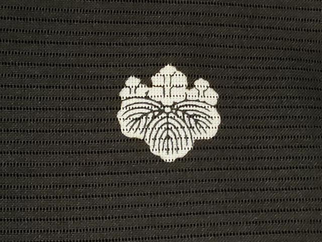 平和屋着物＊夏物 黒留袖 絽 花鳥文 金彩 洗える着物 AABC9927jd