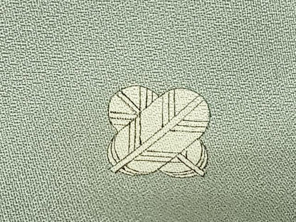 平和屋着物●豪華色留袖　駒刺繍　松竹梅風景文　金彩　正絹　逸品　AABC5033zg