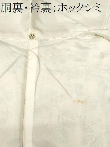 平和屋着物■上質な紬 枝花文 正絹 逸品 CAAY1670ev