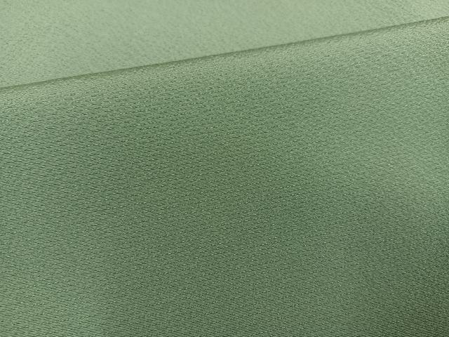 平和屋着物●二代目清次郎監修 色無地 山葵色 正絹 逸品 AABD0833ph
