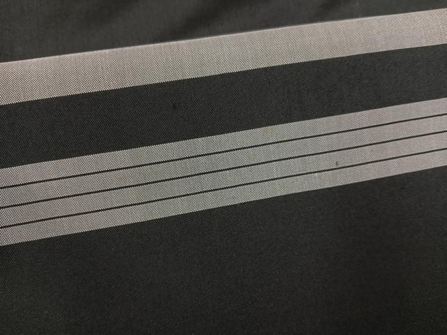 平和屋着物●上質な紬 横段文 正絹 逸品 AABD3421ph