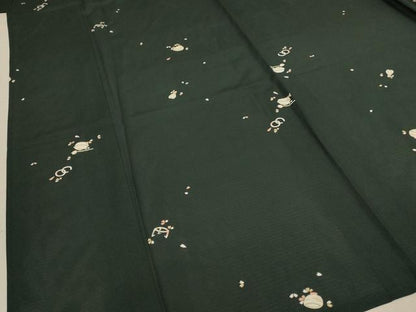 平和屋着物＊夏物 小紋 絽 茶道具 正絹 逸品 AABD3316jd