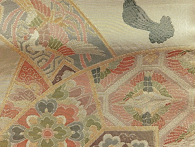 平和屋着物■袋帯 西陣 まとめて100点 鳳凰 鶴 人物 向かい蝶 更紗 花柄 宝相華 正倉院 佐賀錦 金銀糸 など 未使用品あり 全て正絹 mmm003