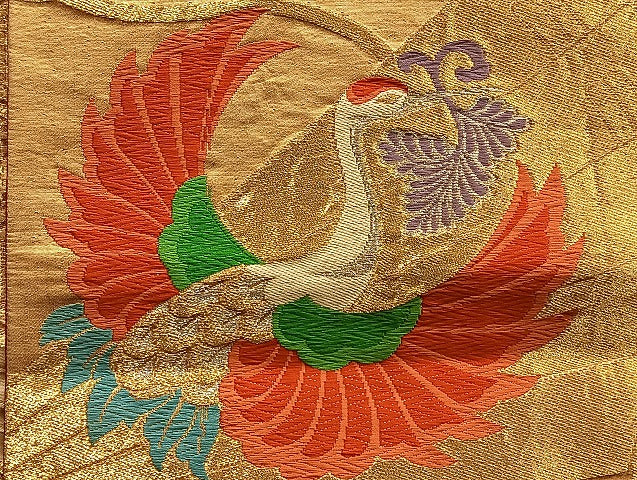 平和屋着物■袋帯 西陣 まとめて100点 鶴 向かい蝶 更紗 花柄 宝相華 金銀糸 など 着用可能多数 未使用品あり 全て正絹 mmm005