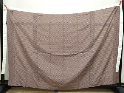 平和屋着物●長襦袢 無双仕立て 二部式 市松文様 正絹 逸品 CAAZ8327vf