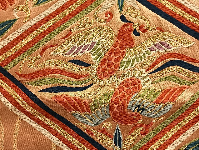 平和屋着物■袋帯 西陣 まとめて100点 鳳凰 鴛鴦 人物 向かい蝶 風景 花柄 宝相華 正倉院 服部織物 金銀糸 未使用品あり 全て正絹 mmm017